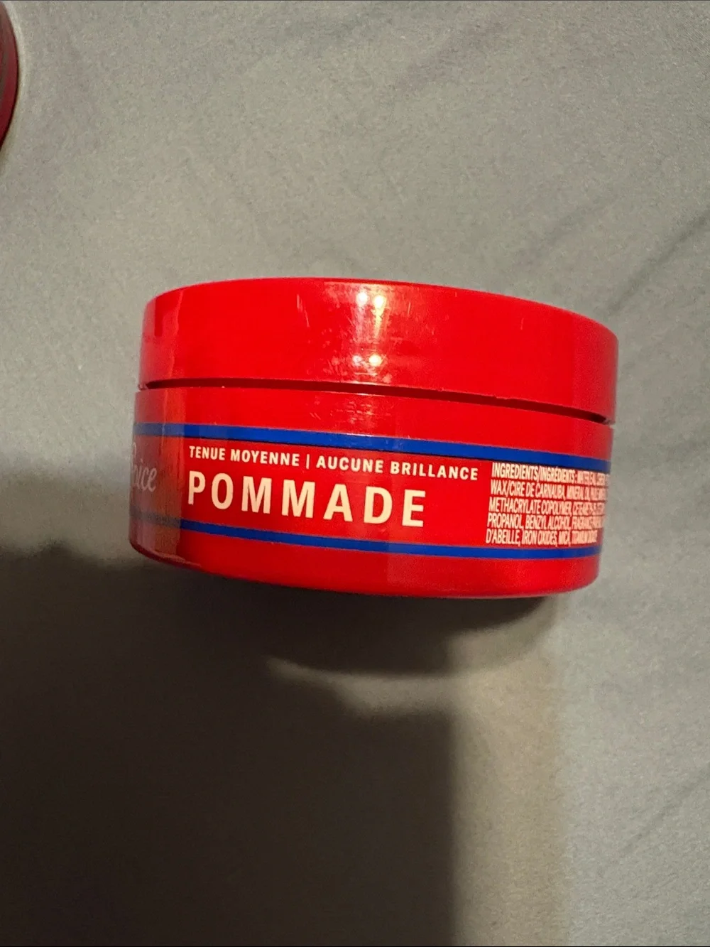 Red Pomade & Paste Hair Styling Set - Red for men’s hair